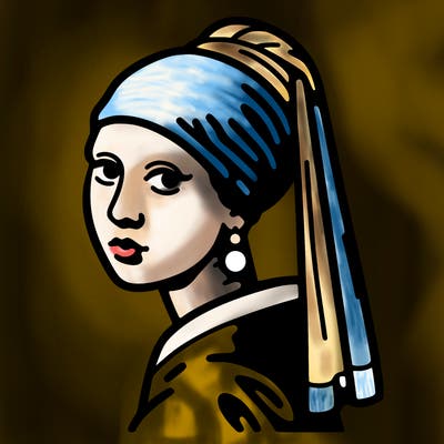girl with the pearl earring painting