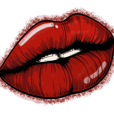 realistic lips