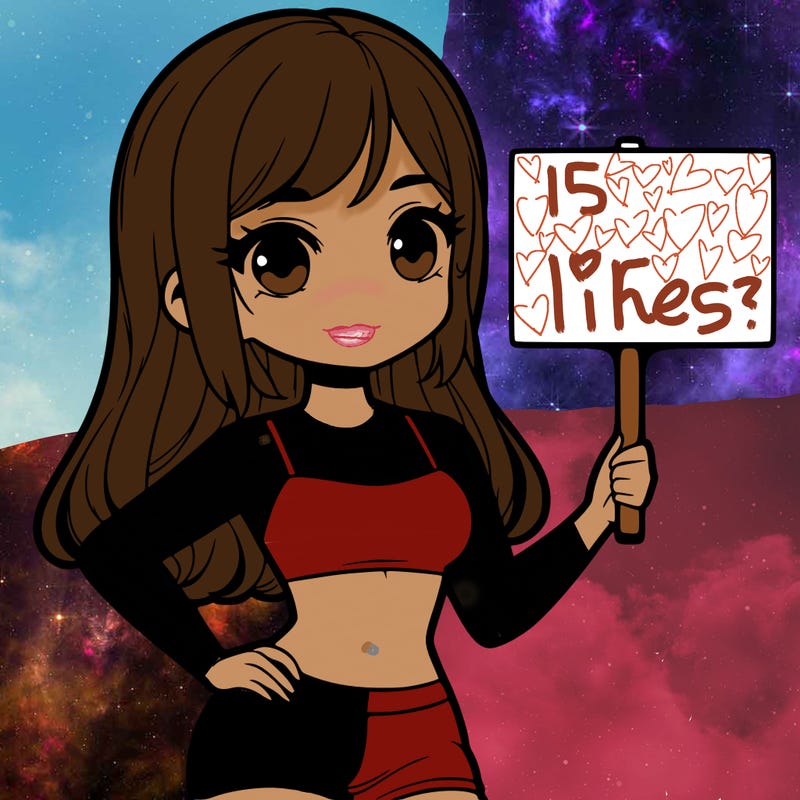 girl in a cute crop top holding a blank sign