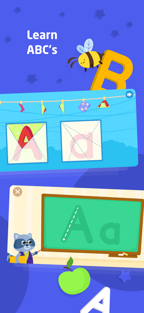 English for Kids: Play & Learn - Interactive English alphabet learning and tracing activities for children