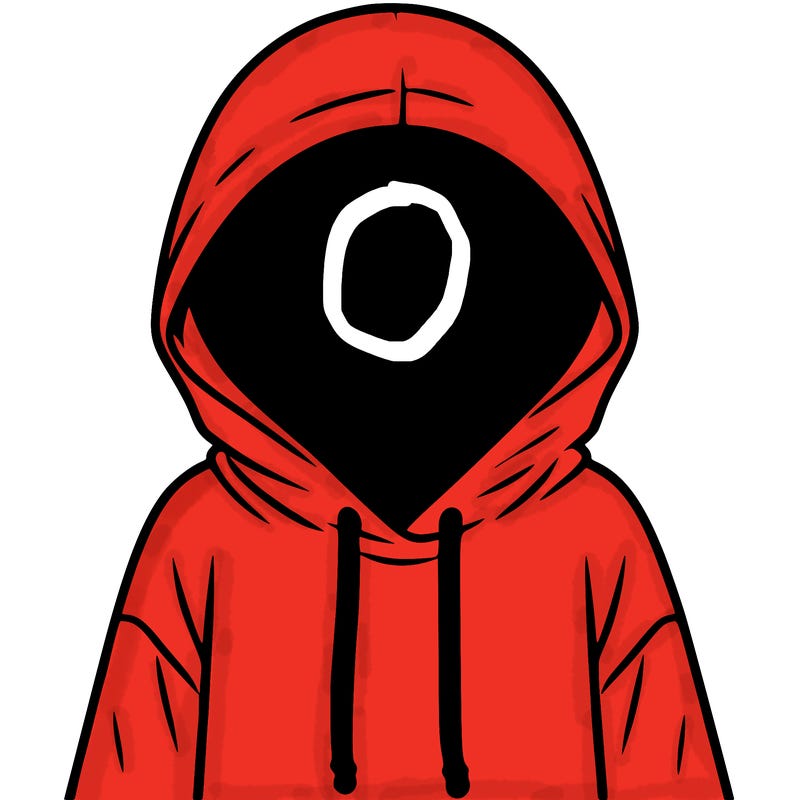 faceless girl in hoodie