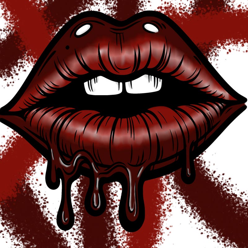 lips that look realistic and drip