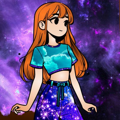 girl in a cute crop top