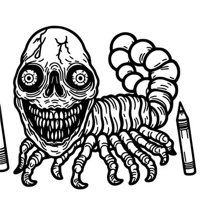 disturbing image scarry