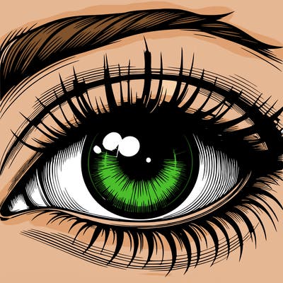 realistic eye