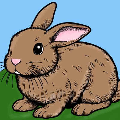 realistic bunny