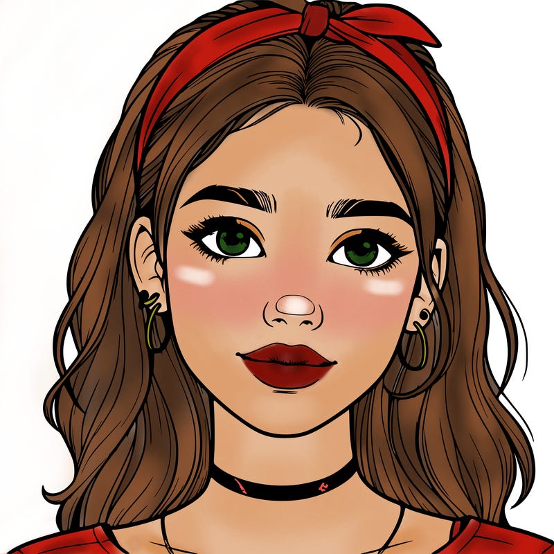 realistic teenage girl