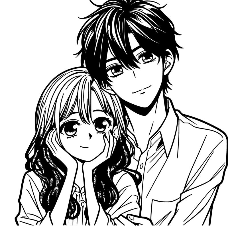 manga couple