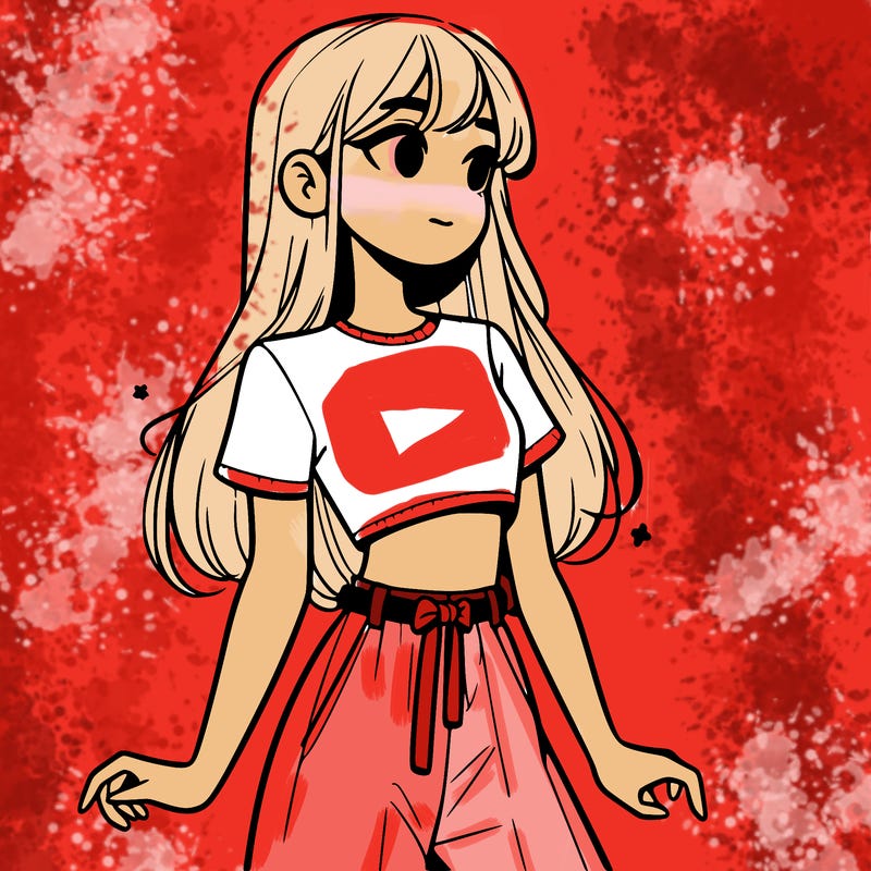 girl in a cute crop top