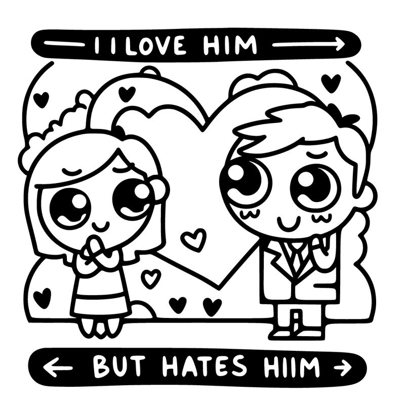 i love him but he hates me