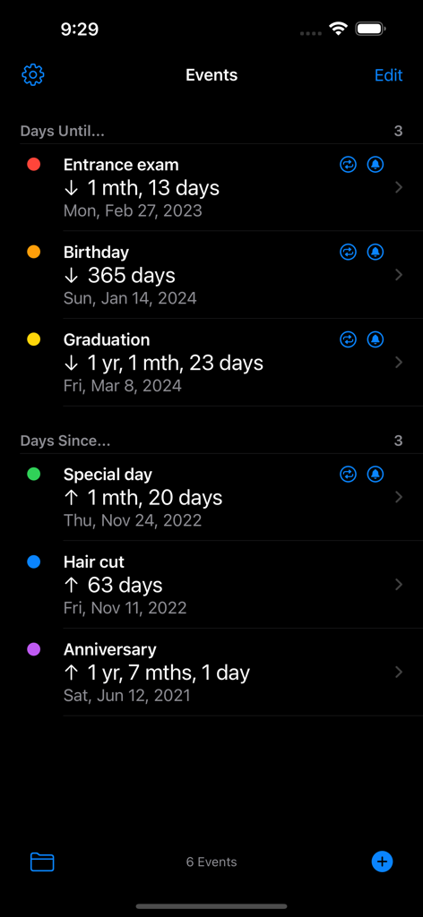 Countdown Widget - Day Counter - Graphics & Design App | MWM