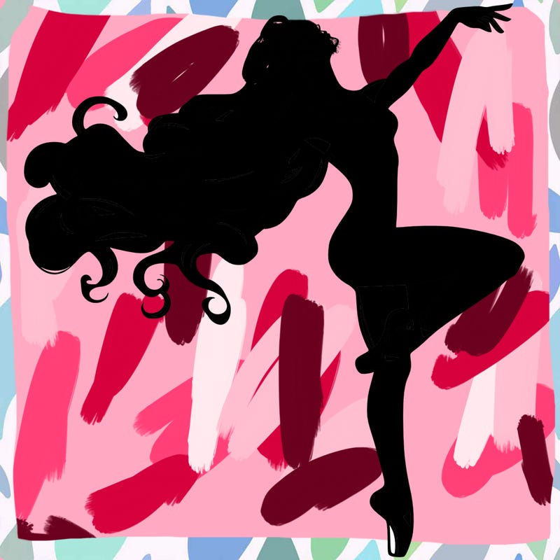 realistic woman dancer