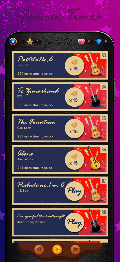Guitar Tiles 2: Premium - Games App | MWM