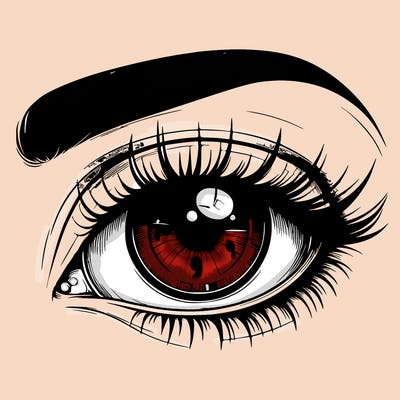 realistic eye