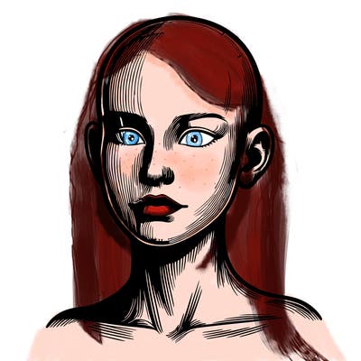 realistic human