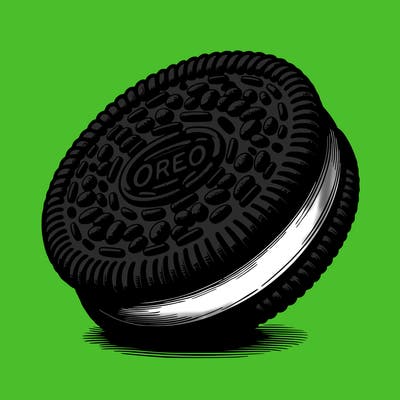 realistic oreo