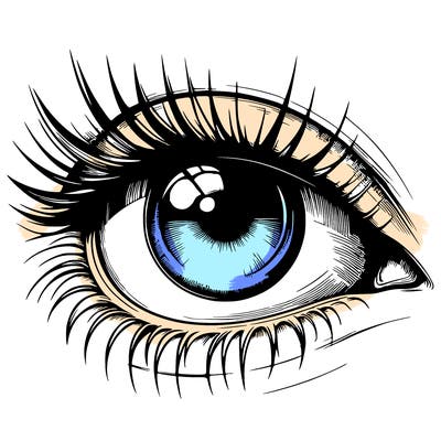 realistic eye