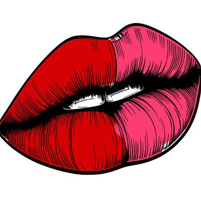 realistic lips