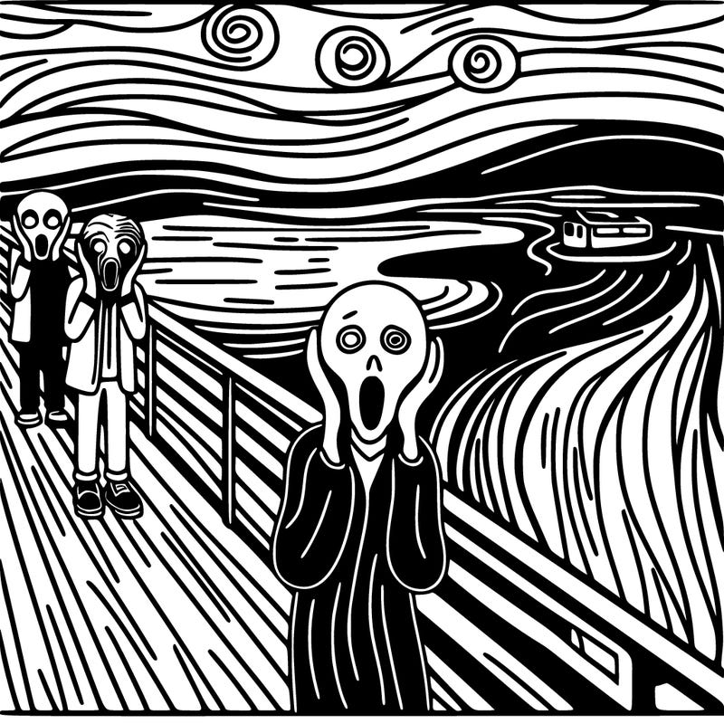 van gogh scream