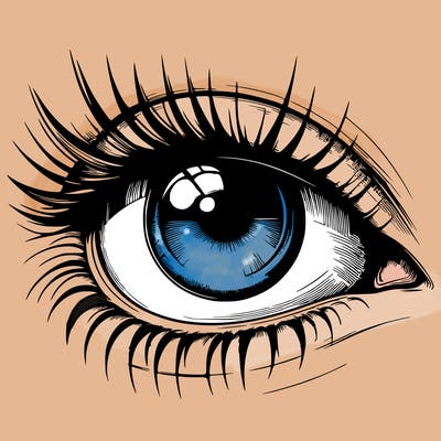 realistic eye