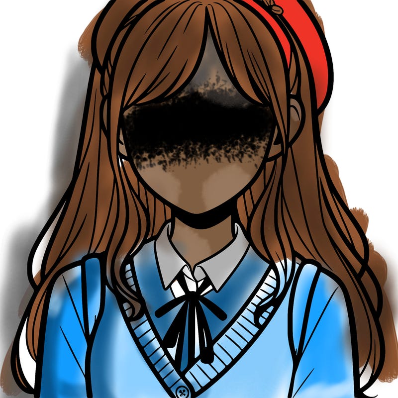 faceless preppy girl