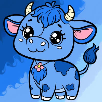 cute cow