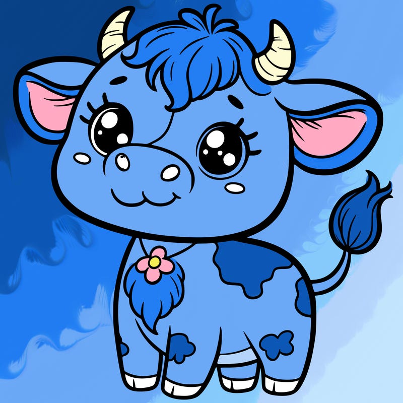 cute cow
