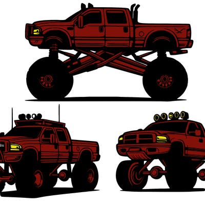 lifted trucks