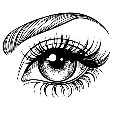 a beautiful eye