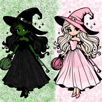 beautiful wicked witch. from wicked