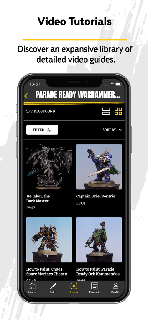 Citadel Colour: The App - A library of video guides for painting Warhammer miniatures in the Citadel Colour app