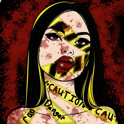 realistic woman with full lips