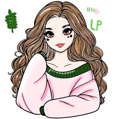 a beautiful girl in a big sweatshirt