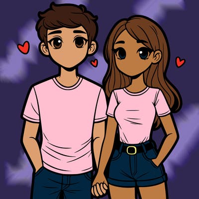 boyfriend and girlfriend