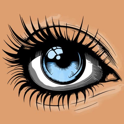 realistic eye