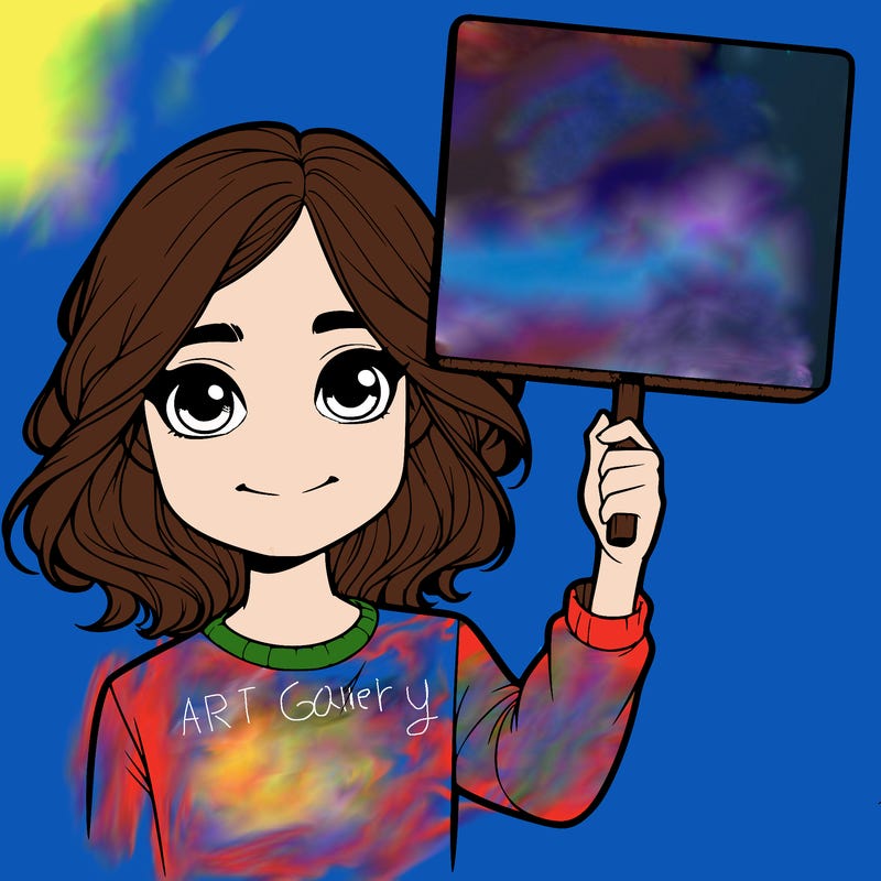 realistic girl holding up a sign