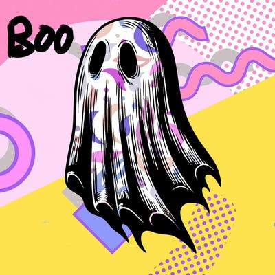 realistic creepy ghost