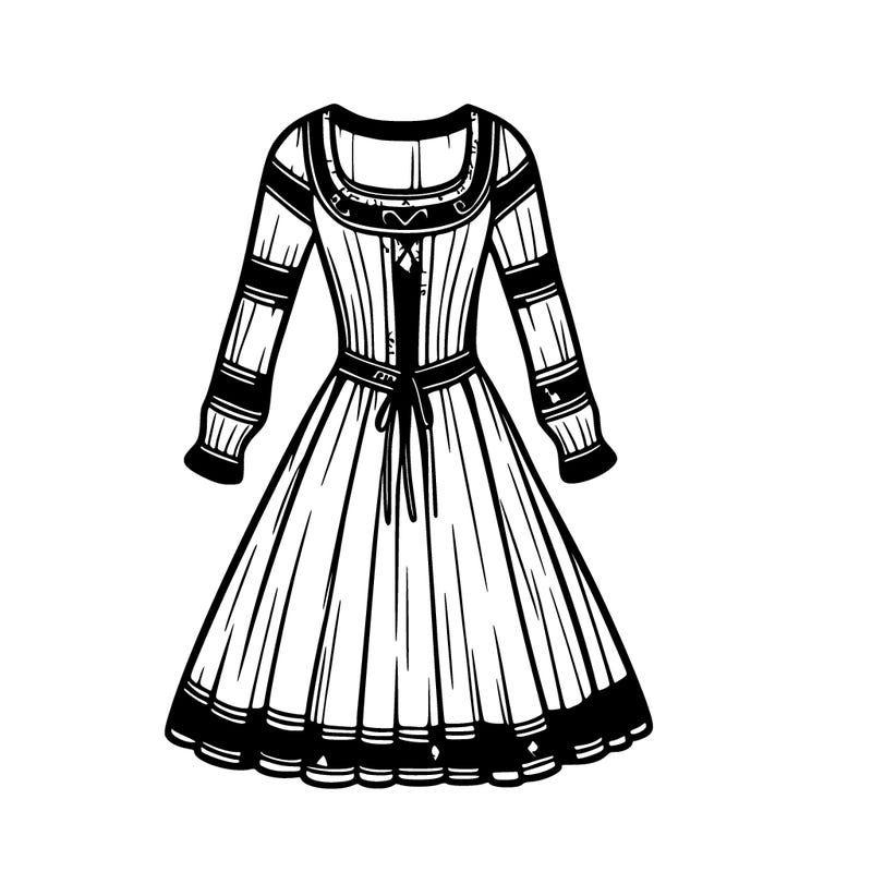 medieval dress