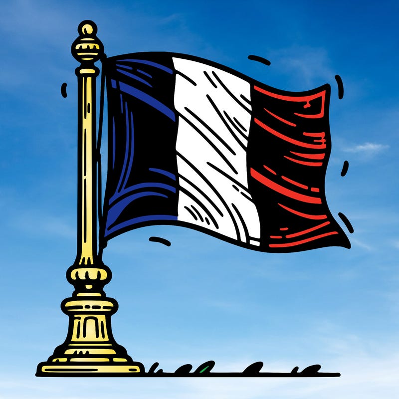 the flag of france