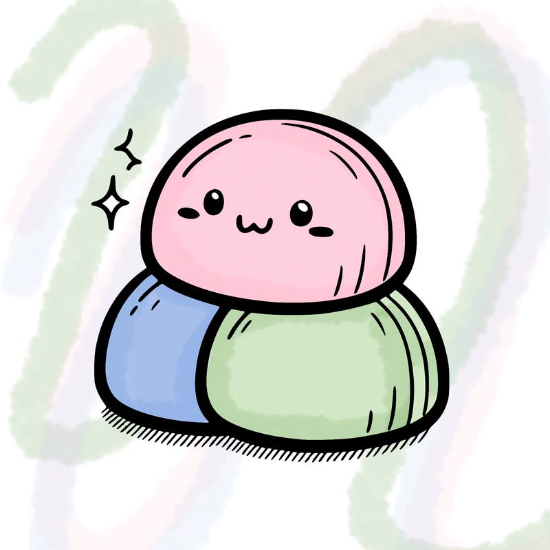 mochi – soft, chewy rice cakes