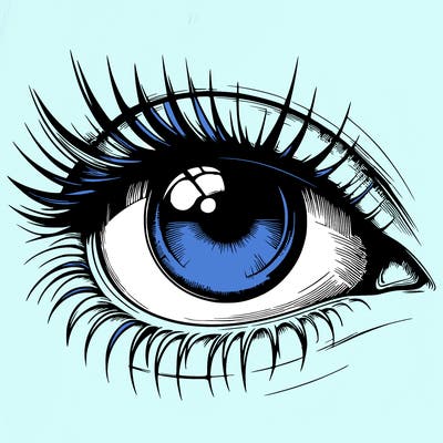 realistic eye