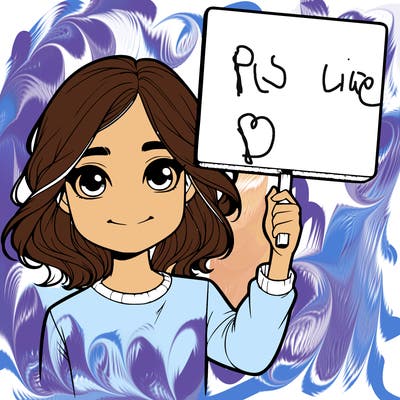 realistic girl holding up a sign