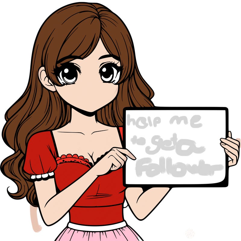 realistic pretty girl holding blank sign