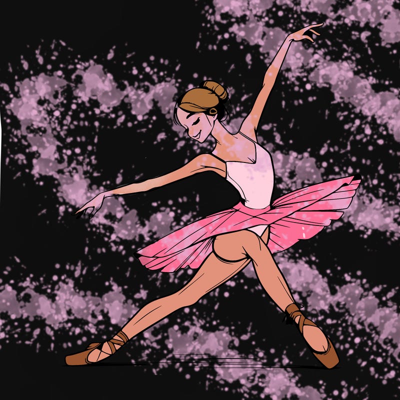 ballerina realistic aesthetic