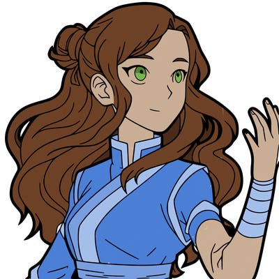katara from avatar the last air bender