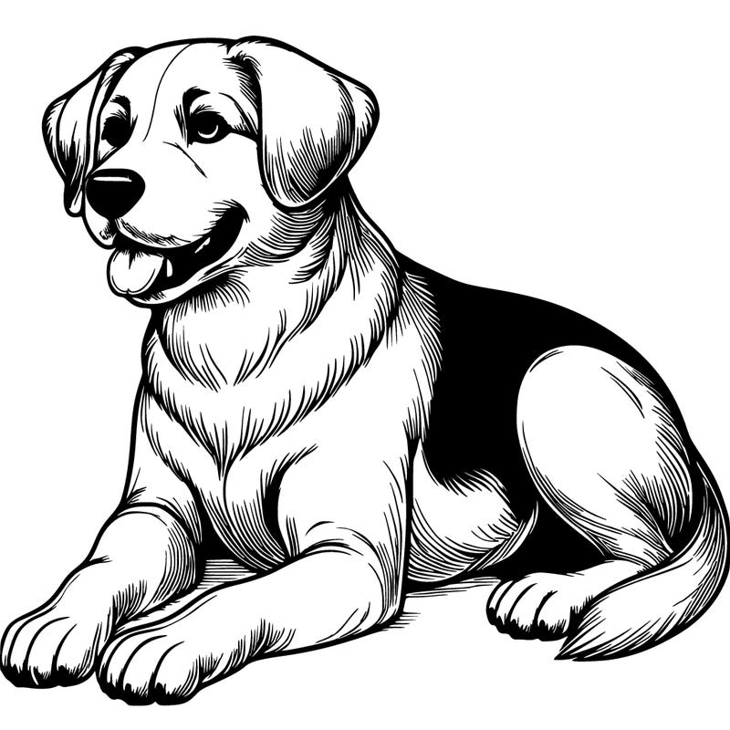 realistic dog