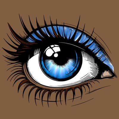 realistic eye