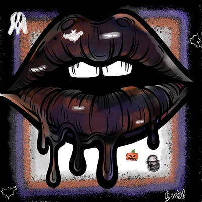 lips that look realistic and drip