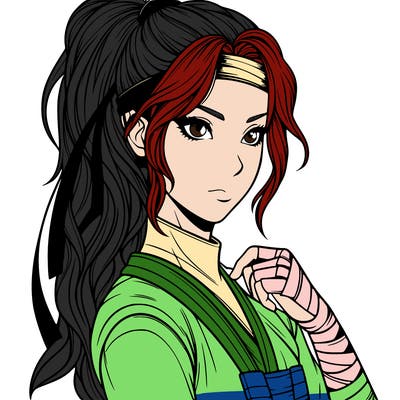 realistic women ninja