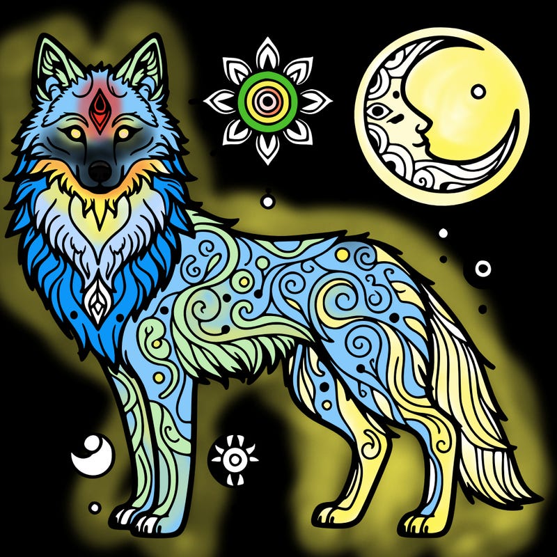 spiritual wolf